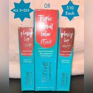 NEW THRIVE COSMETICS 100% VEGAN